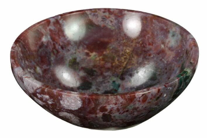 Colorful, Polished Fancy Jasper Bowl #147825